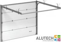 Гаражные автоматические ворота ALUTECH Trend размер 2750х2750 мм в Феодосии 